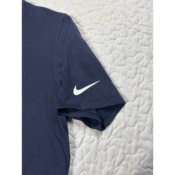 Nike Navy Blue NFL Chicago Bears Dry-fit Athletic Cut Tshirt size large - Picture 4 of 8